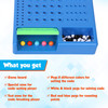 Point Games Code Breaker Board Game - Code Breakers Toy - STEM Toys - Color Brain Game - Kids Development - Toys for Boys & Girls, Suitable for 8+ Ages and up - Family Games