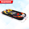 Point Games 2in1 Mini Air Hockey & Soccer Table - Arcade & Table Games w Pinball Soccer - Air Hockey Pucks and Paddles - Portable Toys for Boys and Girls