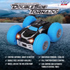 TOP R/C Car Remote Control - Steering Remote, Extreme 360 Wheel Drive - 12km/h Double Side RC, Stunt Action Vehicle - Electric Toy Car for All Adults & Kids Ages 6+