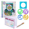 Playkidz Art Spiral Draw Set for Kids - 7 Pcs Arts and Craft Kit, Includes 6-in-1 Color Pen, 4 Drawing Templates and Sketch Pad - Unique Drawing Supplies - Great Gift for Boys and Girls Ages 3+