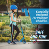 New Bounce Scooter for Kids - Kick Scooter for Ages 5-8 with Adjustable Handlebar - The GoScoot Sprint is Perfect for Children 5+, Girls and Boys - BLUE