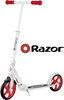 Razor A5 Lux Kick Scooter - Large 8" Wheels, Foldable, Adjustable Handlebars, Lightweight, for Riders up to 220 lbs