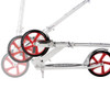 Razor A5 Lux Kick Scooter - Large 8" Wheels, Foldable, Adjustable Handlebars, Lightweight, for Riders up to 220 lbs