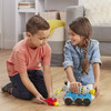 Play-Doh Wheels Cement Truck Toy for Kids Ages 3 & Up with Non-Toxic Cement-Colored Buildin' Compound Plus 3 Colors