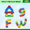 Play Build My First Brick Set 200 Pieces, Four Primary Color Building Blocks Set, Multiple Sizes, Stem Learning Educational Toy, Play and Learn Ages 3+
