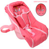 Baby Doll car seat and Diaper Bag for Dolls -Great Baby Doll Accessories for Travel (Car Seat)