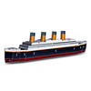 Puzelworx 3D Puzzles for Adult and Kids, Titanic Model Kit Puzzle, Model Building Kits 3D Foam Puzzle, STEM Projects for Kids, Great Gift, DIY Project for Kids (Titanic)