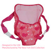 New York Doll Collection Baby Doll Carrier Backpack Front and Back fits up to 20 inch Dolls - Fun Babydoll Accessories