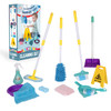 Playkidiz Kids Cleaning Set for Toddlers, Toy Broom & Mop Cleaning Accessory Set, Pretend Play Toys for Boys & Girls Ages 3+