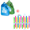 Darice 64-Ounce Bubble Solution-Includes Wand and Easy Pour Funnel Top-Works with Bubble Machines-for Weddings, Birthdays and Outdoor Events