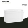 Hammont Clear Acrylic Boxes - 8 Pack - 4.75x2.25x2.75