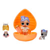 L.O.L. Surprise! 117988EUC LOL Bubbly Exclusive Doll & Pet, Many Surprises, Fun Colour Change Effect in Ice Cold Water and Fashion Accessories, Orange Style