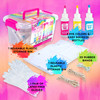 Fashion Angels Tie Dye Kit- Tote Bag Tie Dye Set (12639), Non Toxic Dyes, Complete Set with Tote Bag, Gloves, Elastic Bands, and Storage Bin, for Kids Ages 8 and Up