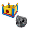 Intex Quick Fill Electric Pump & Intex Inflatable Jump-O-Lene Kids Ball Pit