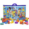 Mega BLOKS Even Bigger Building Bag Building Set with 300 Big and Colorful Blocks, and 1 Storage Bag, Toy Gift Set for Ages 1 and up