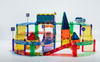 Playmags 200 Piece Set Magnetic Race Track 