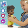 Baby Alive Baby Gotta Bounce Doll, Kangaroo Outfit, Bounces with 25+ SFX and Giggles, Drinks and Wets, Black Hair Toy for Kids Ages 3 and Up