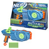 NERF Elite 2.0 Flipshots Flip-8 Blaster, Rotating Dart Barrels, 8-Dart Capacity, 8 Elite Darts, Toy Foam Blasters, Kids Outdoor Games & Toys for Boys & Girls , Blue