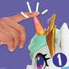 My Little Pony Magical Kiss Unicorn Princess Celestia, Interactive Unicorn Figure with 3 Surprises -- Musical Kids Toy That Moves, Lights Up