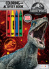 Bendon Coloring and Activity Book with Crayons, Jurassic World Fallen Kingdom