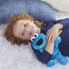 Sesame Street Little Laughs Tickle Me Cookie Monster, Talking, Laughing 10-Inch Plush Toy for Toddlers, Kids 12 Months and Up