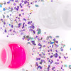 SLIMYGLOOP Mix'EMS Twists Unicorn Milkshake, Metallic Slime, Scented Butter Slime, Add-Ins, Embellishments, Foam Balls, Glitter by Horizon Group USA