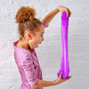 SLIMYGLOOP Slimy Sand, 3 Lbs of Stretchable, Expandable, Moldable Cloud Slime, Non-Stick, Purple Play Sand in A Resealable Bag, Great Sensory Activity, Tactile Fun for Kids Ages 3, 4, 5, 6