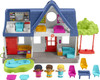 Fisher-Price Little People Friends Together Play House, Electronic Playset with Smart Stages Learning Content for Toddlers and Preschool Kids , Blue