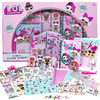 L.O.L. Surprise! 3-in-1 Stylin' Studio by Horizon Group USA, DIY Craft Activity Kit, Enjoy Scrapbooking, Color Pages, Secret Diary & Decking Up Paper Dolls