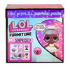 LOL Surprise Furniture Sweet Boardwalk with Sugar Doll and 10+ Surprises, Doll Candy Cart Furniture Set, Accessories