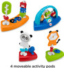 Fisher-Price Baby to Toddler -Toy 3-In-1 Spin & Sort Activity Center.