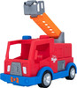 Blippi Fire Truck - Fun Vehicles with Freewheeling Features Including 3 Firefighter and Fire Dog, Sounds and Phrases