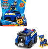 Paw Patrol, Chase’s Patrol Cruiser Vehicle with Collectible Figure, for Kids Aged 3 Years and Over