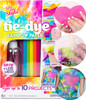 Just My Style Neon Tie-Dye Kit by Horizon Group USA, Create 18 Projects with 8 Colors