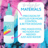 Just My Style Neon Tie-Dye Kit by Horizon Group USA, Create 18 Projects with 8 Colors