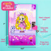 Love, Diana Light-Up Castle Diary by Horizon Group USA, Light Up Diary with Lock & Wearable Key Necklace, Includes, Multi
