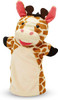 Melissa & Doug Zoo Friends Hand Puppets (Set of 4) - Elephant, Giraffe, Tiger, and Monkey