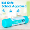 Giant Disappearing Purple Glue Sticks, Large 115-gram Jumbo XL Glue Stick - Dries Clear, Washable, Non-Toxic - Classroom School Supplies - 1 Pack 4.05oz