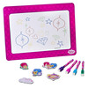 Shimmer & Shine Magnetic Dry Erase White Board for Kids, Educational with 4 Dry Erase Markers, 5 Magnets, and a 9.5" x 12.75" Magnetic Drawing Board, for Boys and Girls Ages 3+