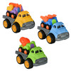 Playkidz Construction Trucks Bulk Pack of [9] Go Cunstruction for Boys & Girls Assorted Vehicles for Home, School, Party, Toddler Birthday & More Recommended Ages 3+