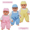 Triplet Baby Dolls - Toy Baby Doll Accessories Gift Set for Toddler and Girls They Will Love - Triplets Doll Set Includes Girl and Boy Doll