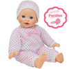 14 inch Soft Body Caucasian Baby Doll - Newborn Dolls for Girls with Doll Pacifier