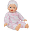 14 inch Soft Body Caucasian Baby Doll - Newborn Dolls for Girls with Doll Pacifier