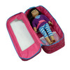 18 Inch doll Travel Case - Includes Doll sleepover set with 9 doll accessories