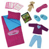 18 Inch doll Travel Case - Includes Doll sleepover set with 9 doll accessories