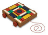 Melissa & Doug Unit Blocks on Wheels