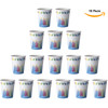 Chanukah Themed 9oz Disposable Paper Cups Ideal for Chanukah Parties, Family Dinner and Special Events (Pack of 16 Pcs)