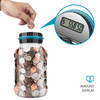 Kidstech Digital Counting Money Jar,Big Piggy Bank,Piggy Bank for Kids,Piggy Bank Digital Counting Coin Bank,Money Saving Jar,Holds Over in 800,Powered by 2AAA Battery (Not Included)