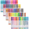 Moore: Premium Art Color Gel Pens Set of 100 pcs for Adults Coloring Books Drawing Painting Writing (No Duplicates)