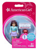 Mega Construx American Girl Series 1  -Blue Shirt & Purple Skirt Collectible Figure